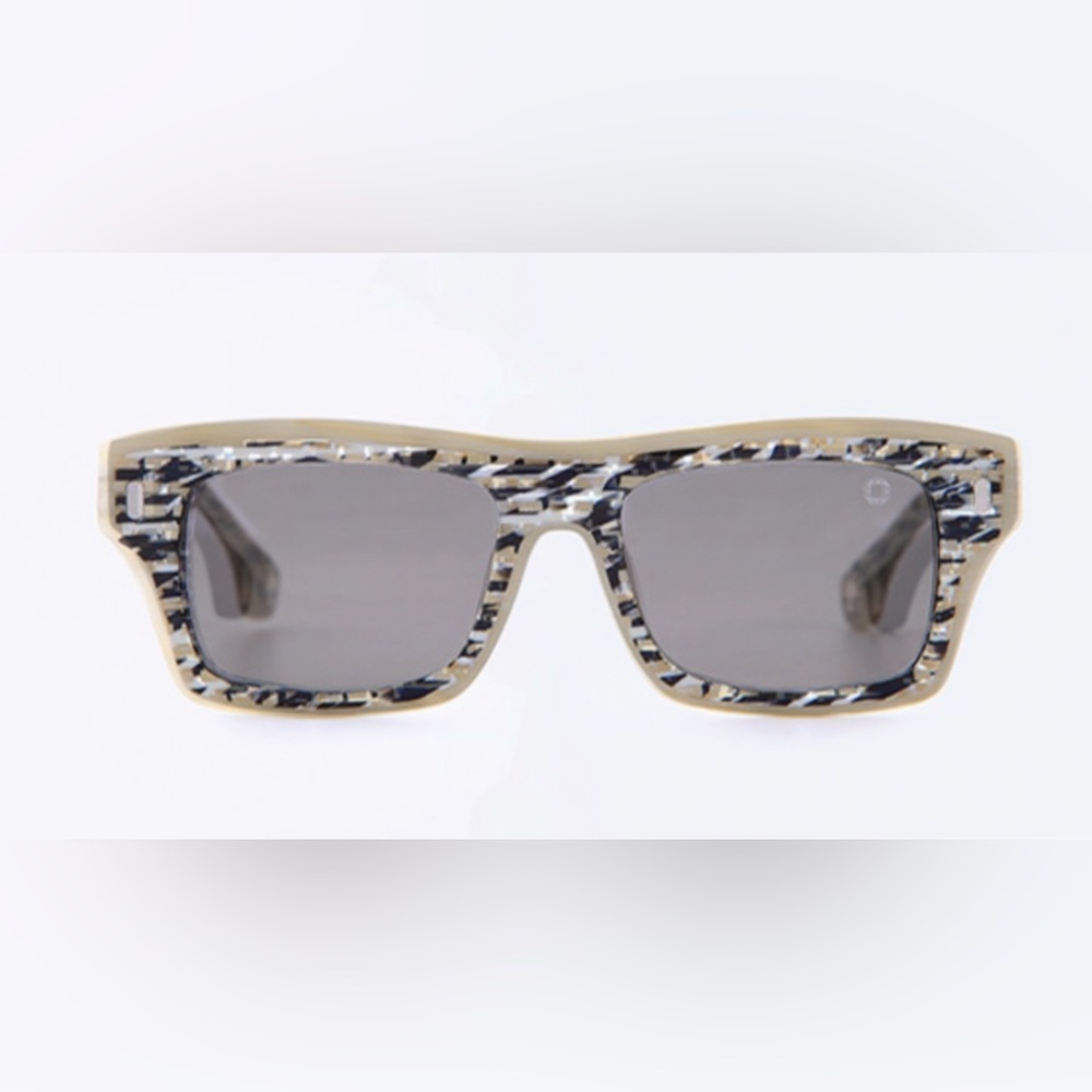 Blake Kuwahara rectangle printed sunglasses